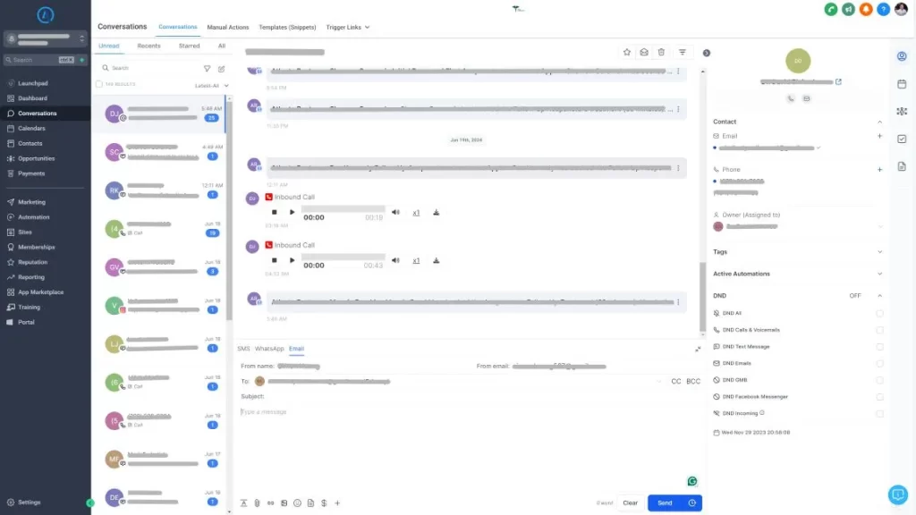 AxL System Conversations