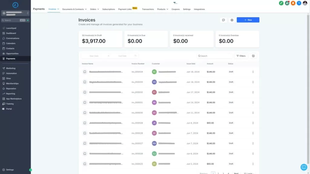 AxL System Payments